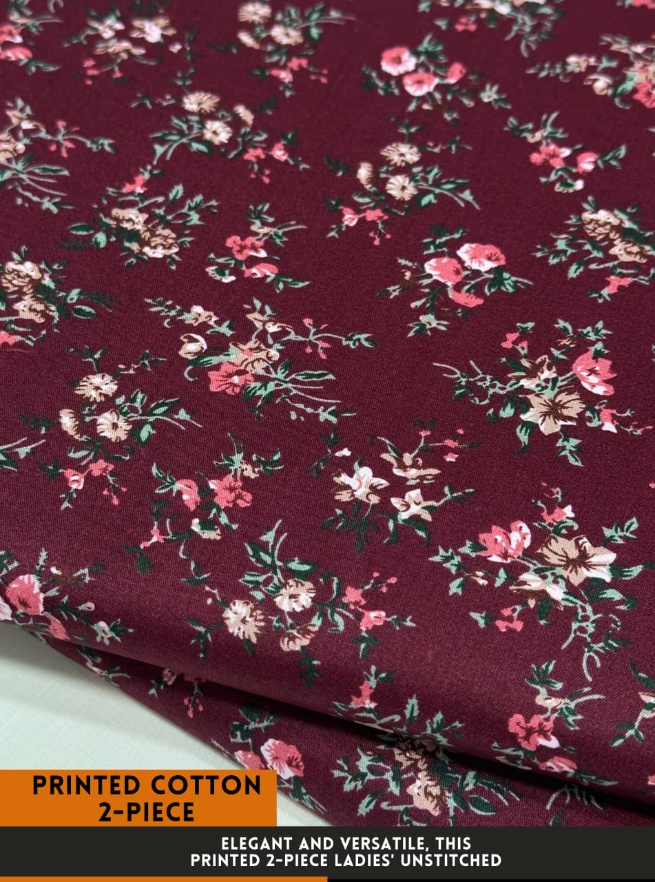 2 Piece All Over Cambric Cotton